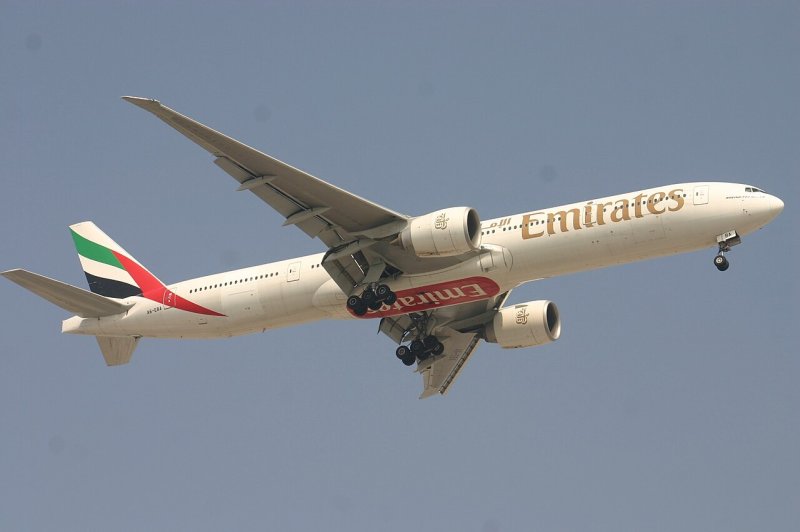 Boeing 777 Emirates чертеж