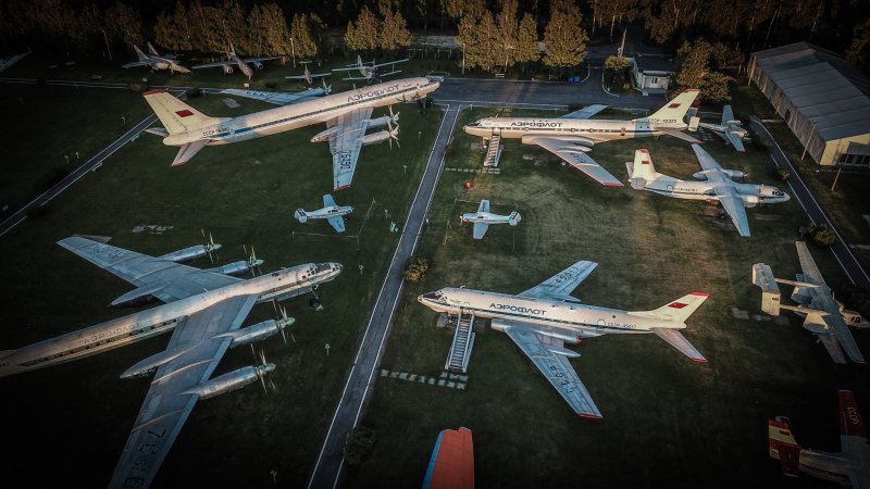 Гражданские самолеты ту 154