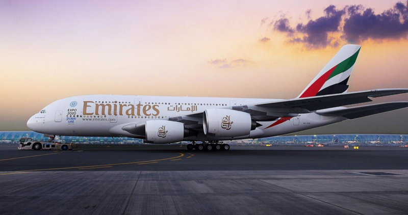 Airbus a380 Дубай Zenly