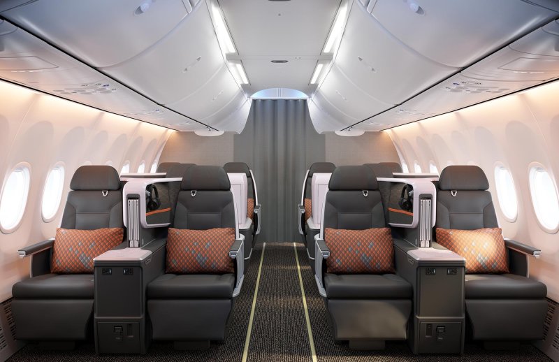 Boeing 737 Max салон