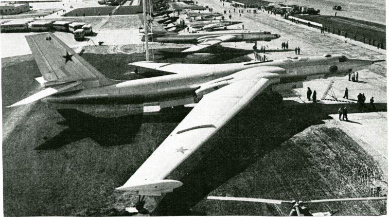 Воздушный парад в Домодедово 9 июля 1967 года