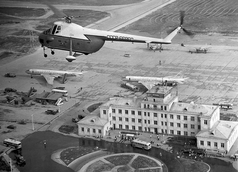 Аэропорт Шереметьево 1960