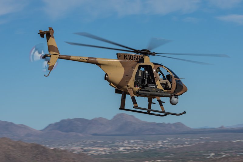 Вертолеты Boeing Ah-6i