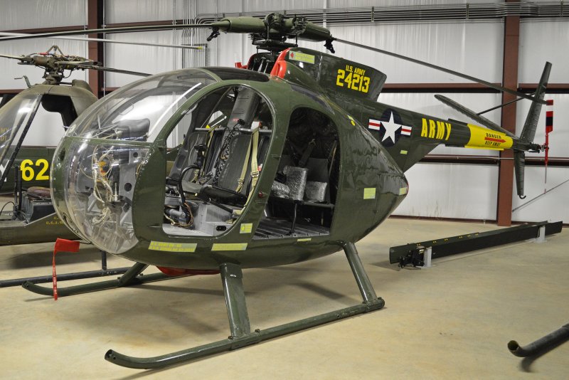 Вертолет Oh-6 Cayuse во Вьетнаме