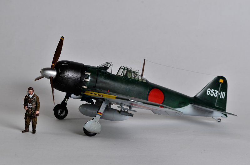 Mitsubishi Zero a6m палубный
