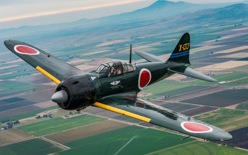 Истребитель Mitsubishi a6m