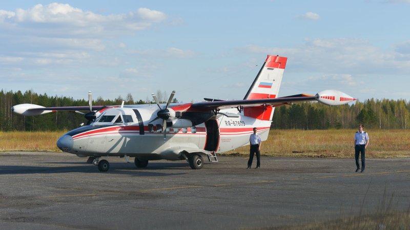 Самолет л-410 Хабаровск