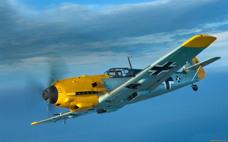 Самолёт Мессершмитт bf 109e