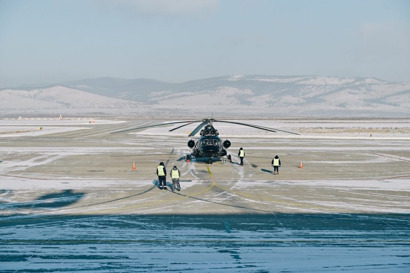 Байкал с вертолета
