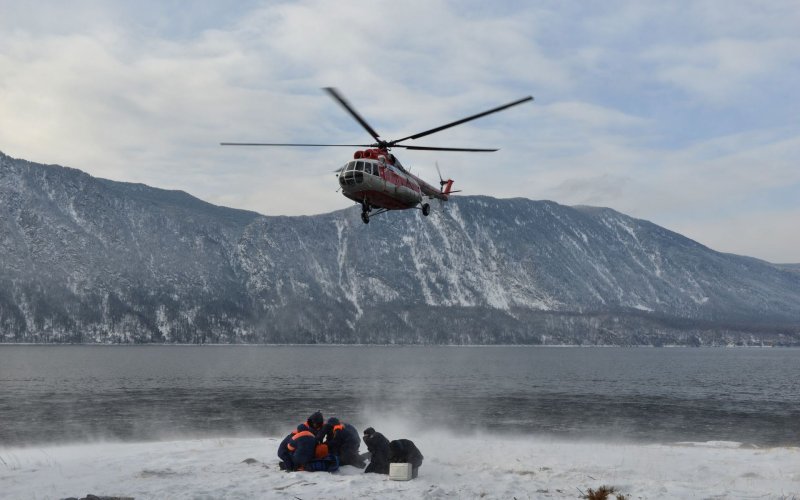Катастрофа Robinson r66 над Телецким озером