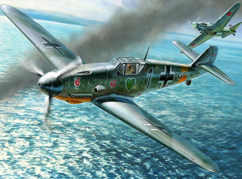 Самолет Messerschmitt bf.109
