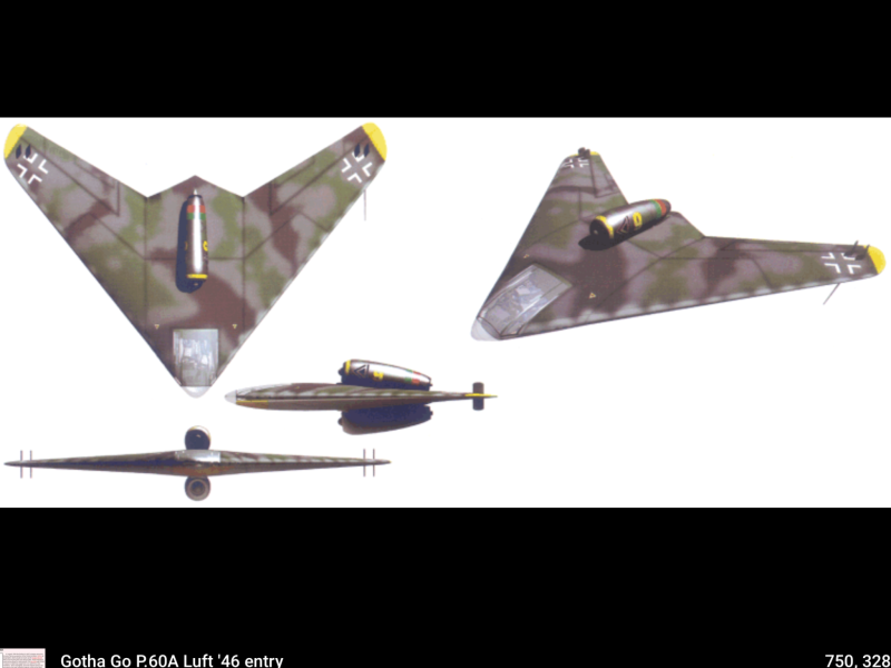 Самолёт p-46 Gotha