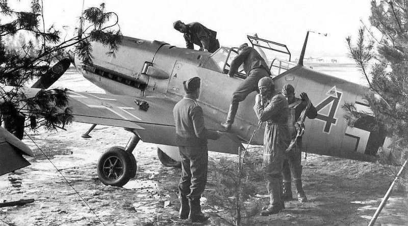 Истребитель Messerschmitt bf.109 e
