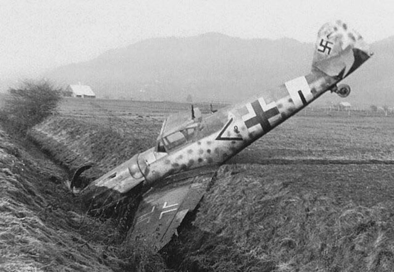 Сбитие Messerschmitt bf.109