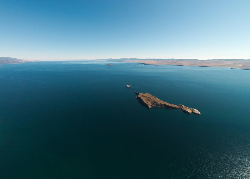 Море вид с квадрокоптера