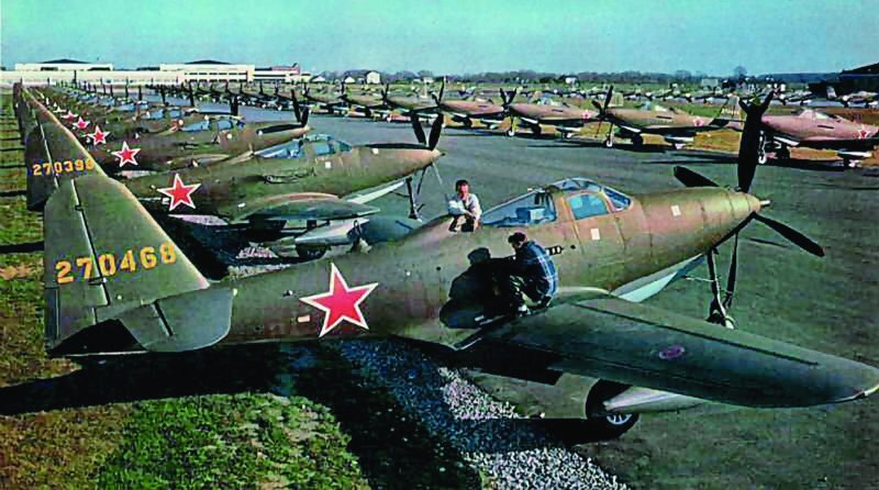 P-39 Airacobra ленд-Лиз