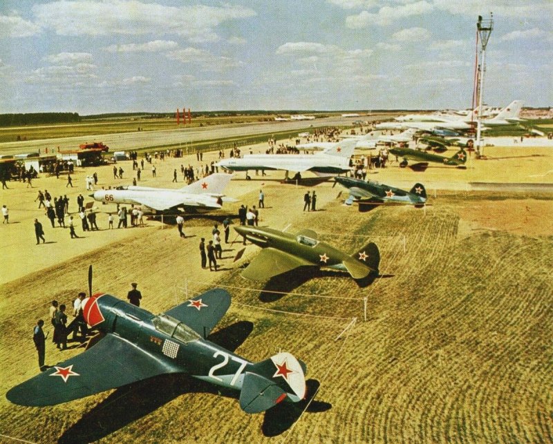 Парад в Домодедово в 1967
