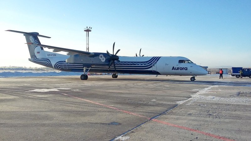 DEHAVILLAND Dash 8 q400 Аврора