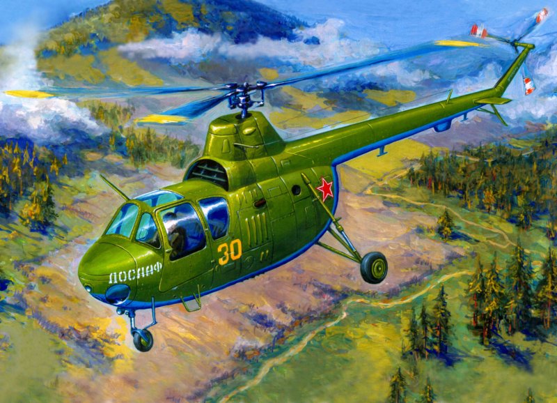 Ми-1 вертолёт