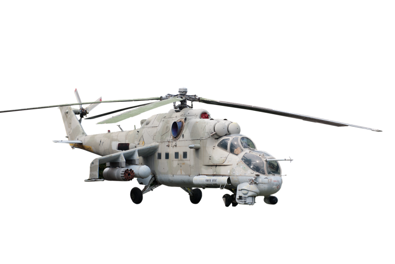 Военный вертолёт ми 24