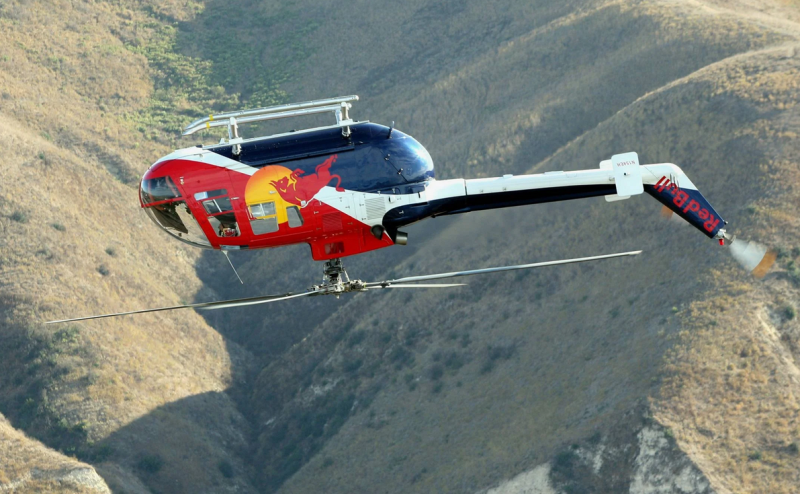 Вертолет Red bull