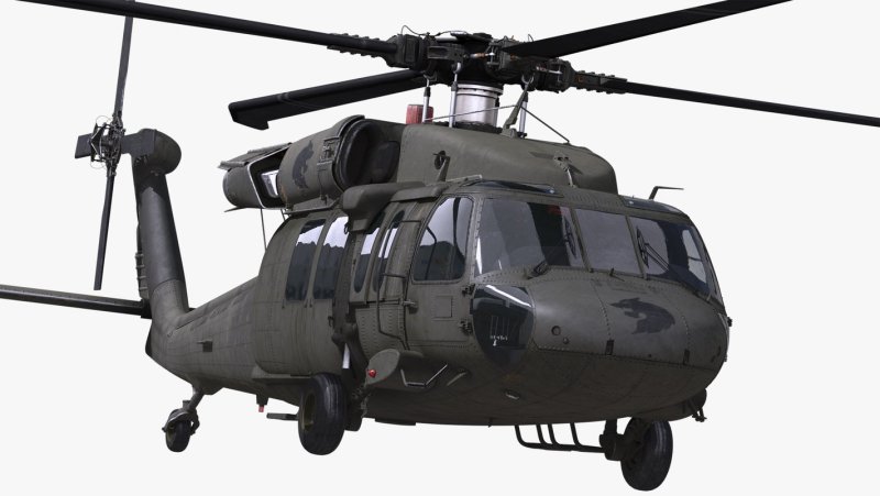 Вертолёт uh-60 Black Hawk