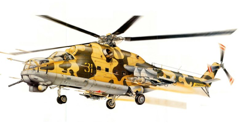Ми-24 вертолёт СССР