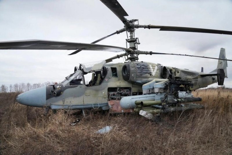 Вертолет ка-52 "Аллигатор"