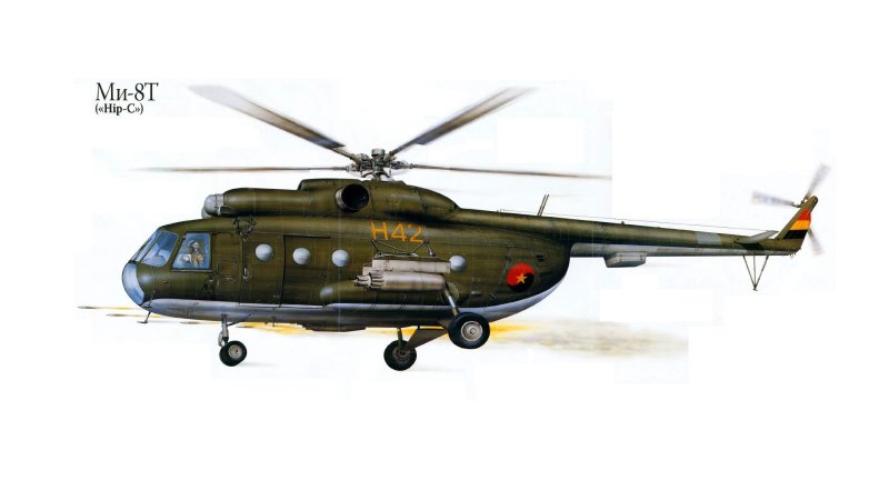 Ми-8 вертолёт