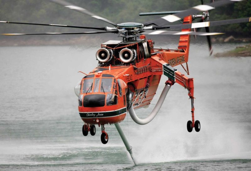 Пожарный вертолёт Sikorsky