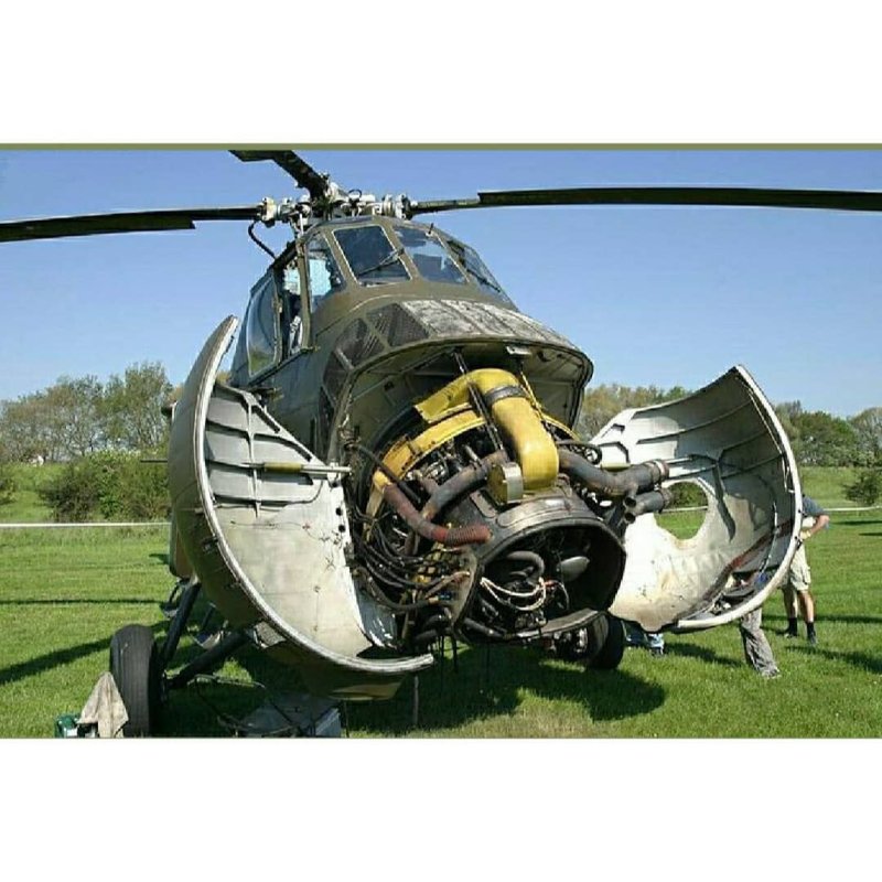 Sikorsky s-58 engine