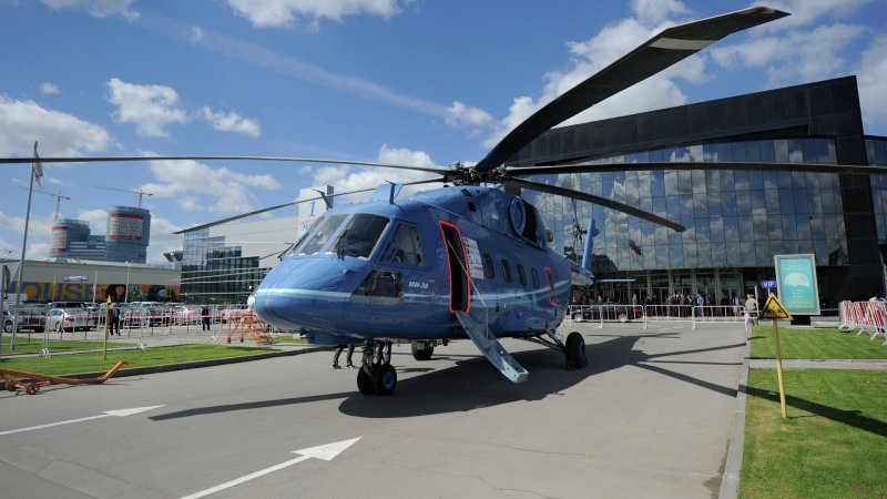 Коммерческий вертолет России ми 38