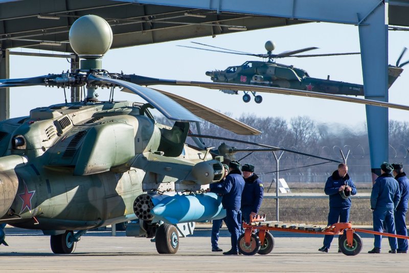Вертолеты ми-28уб
