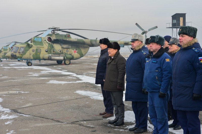 Авиационная эскадрилья в Туве