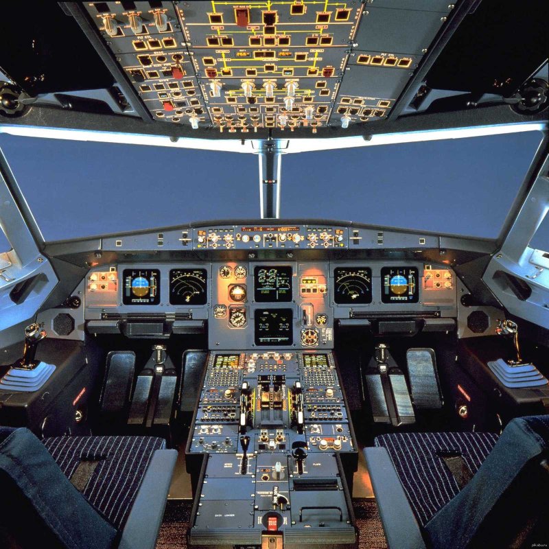 Airbus a320 кабина
