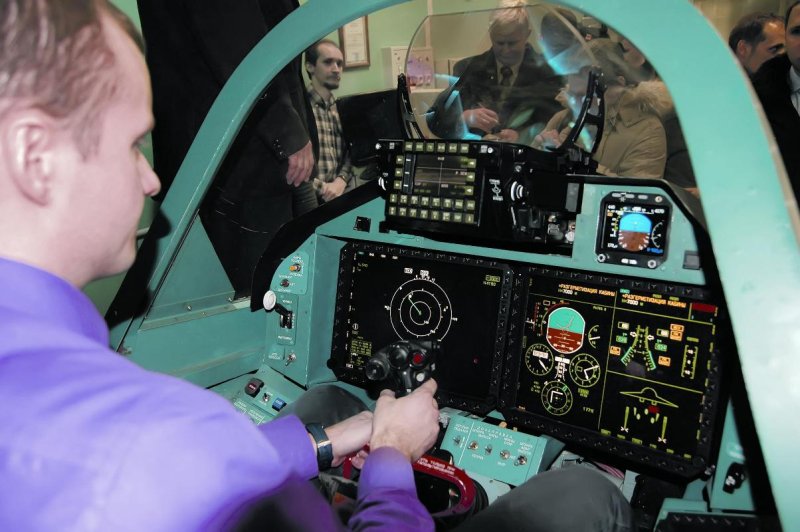 Су 57 кабина