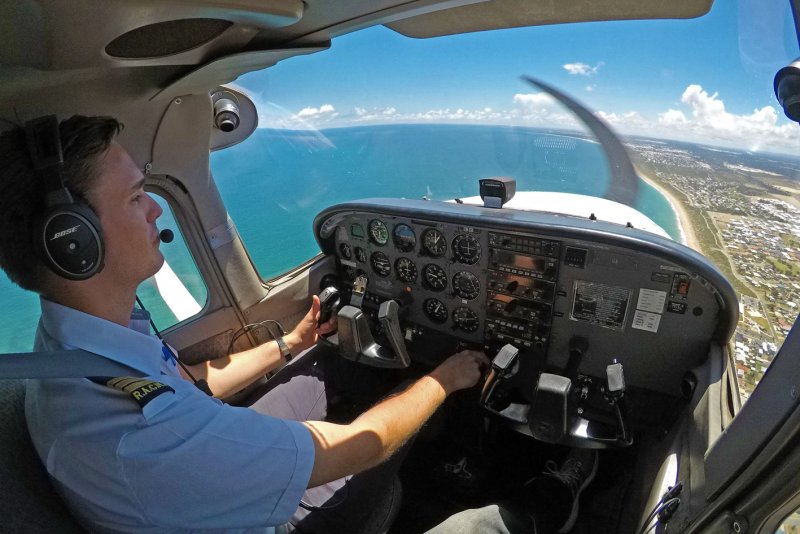 За штурвалом Cessna-172
