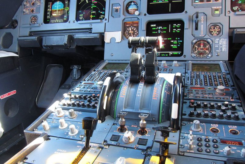 Автомат тяги самолета a320