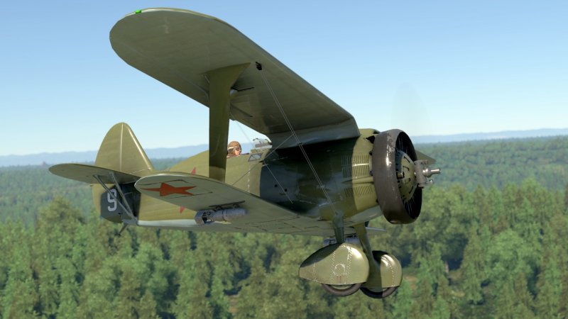 Истребитель биплан и-15