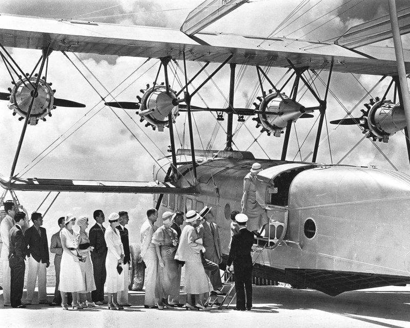 Первая пассажирская авиалиния 1919