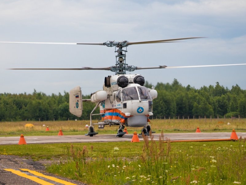 Российский вертолет