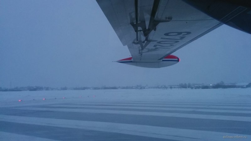 Самолет взлет в Сыктывкаре