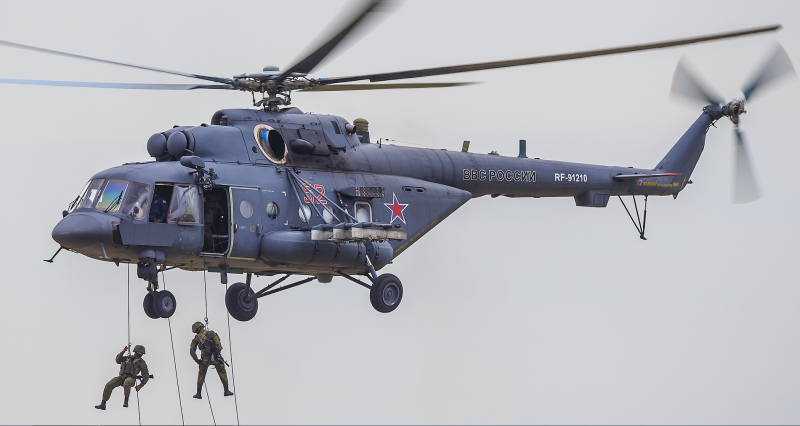 Вертолёт ми-8амтш-Вн Сапсан