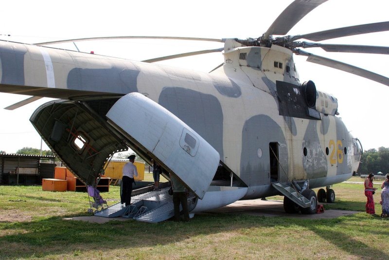 Грузовая кабина ми-26