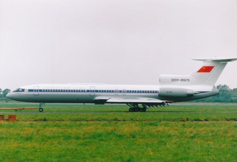 Aeroflot Tupolev tu 154 декали