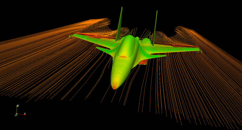 Ansys самолет