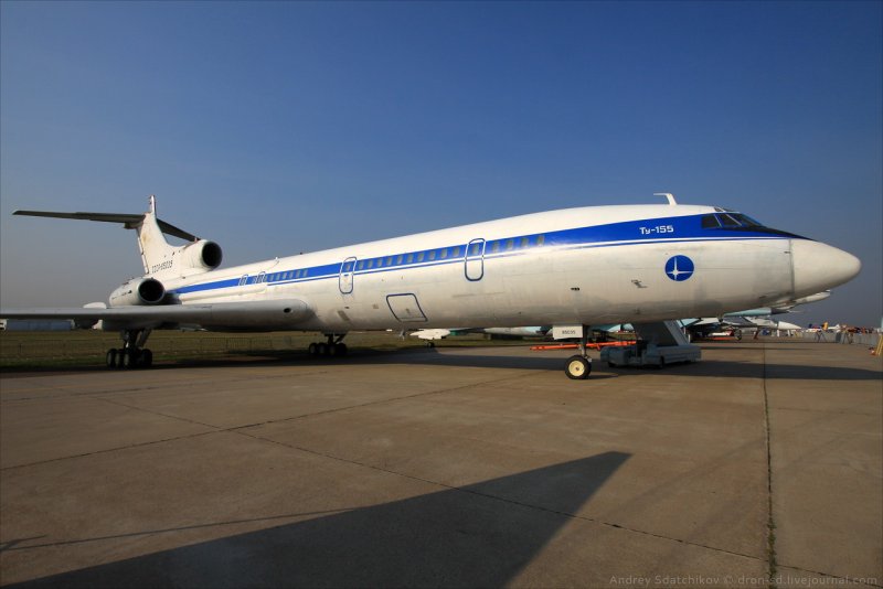 Экспериментальный самолет ту-155