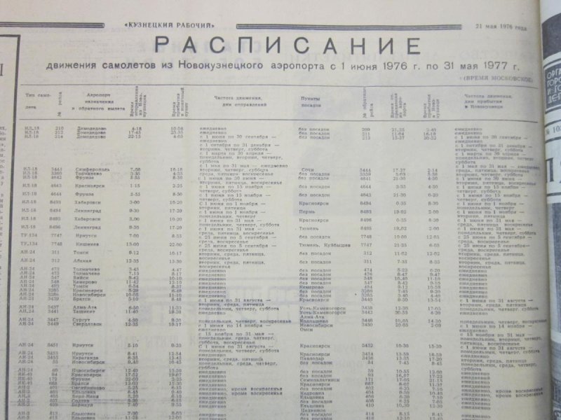 Аэропорт Новокузнецк расписание