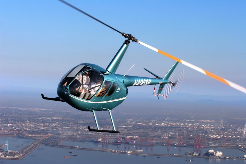 Полет на вертолете Robinson r44