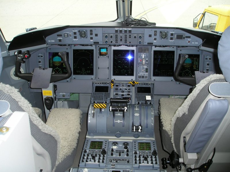 Dash 8 q400 Cockpit